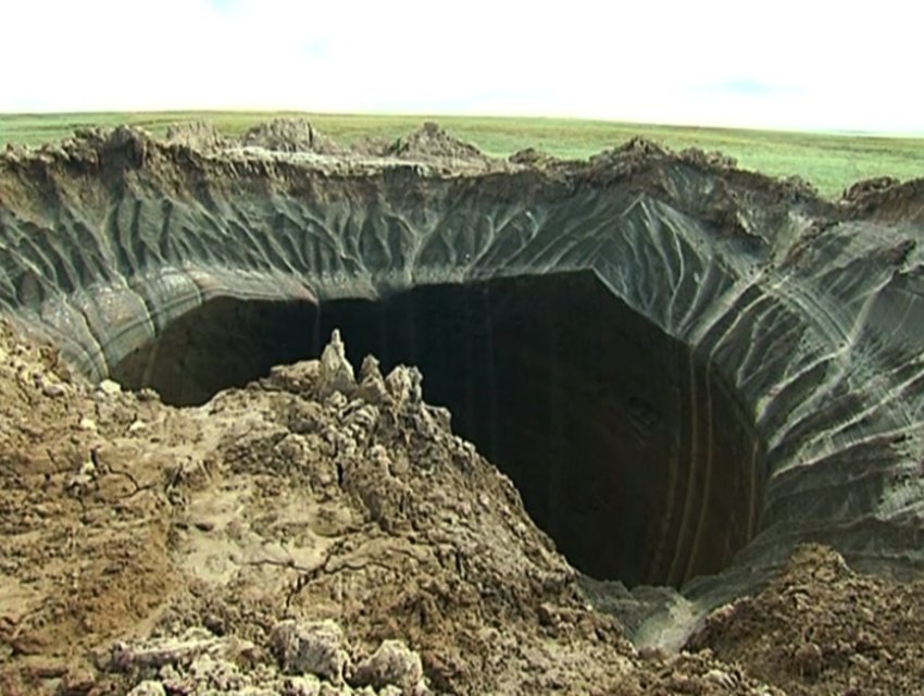 Russia Siberia Crater